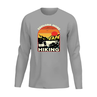 Explore More Hiking Men Long Sleeve Shirt